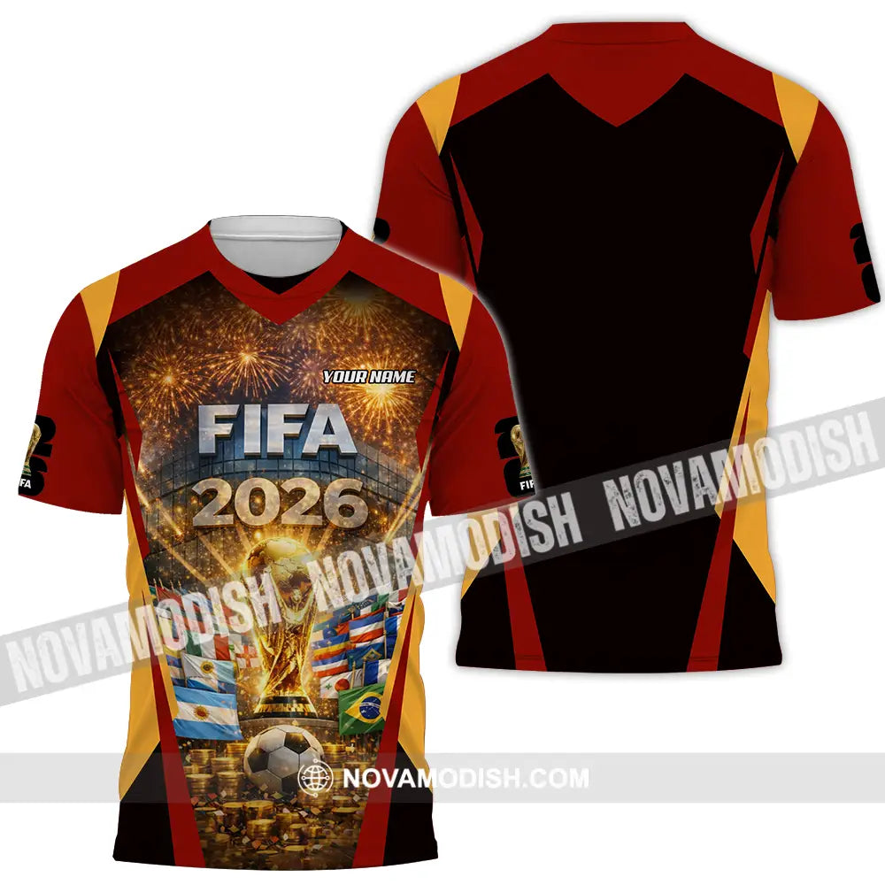 Unisex Shirt - Custom FIFA World Cup 2026 3D Shirt T-Shirt / S T-shirt