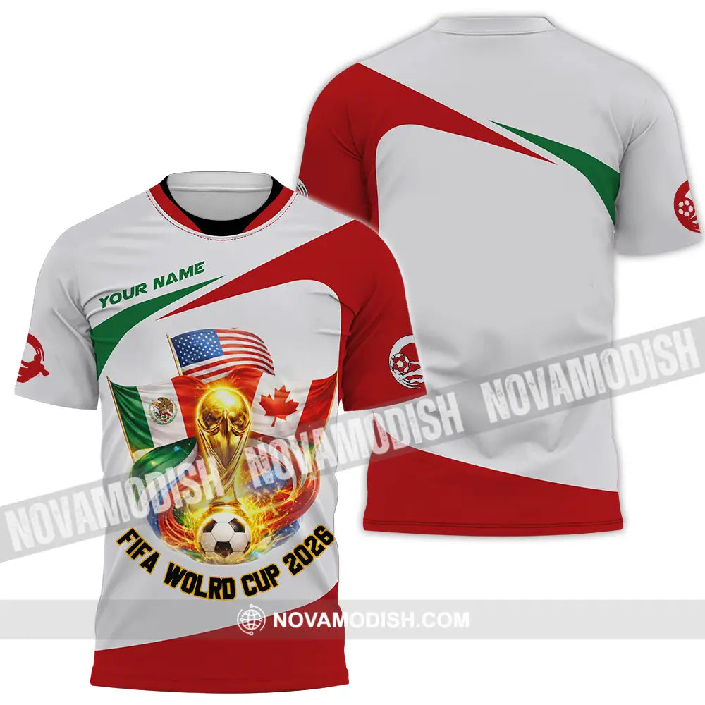 Unisex Shirt - Custom FIFA World Cup 2026 3D Shirt T-Shirt / S T-shirt