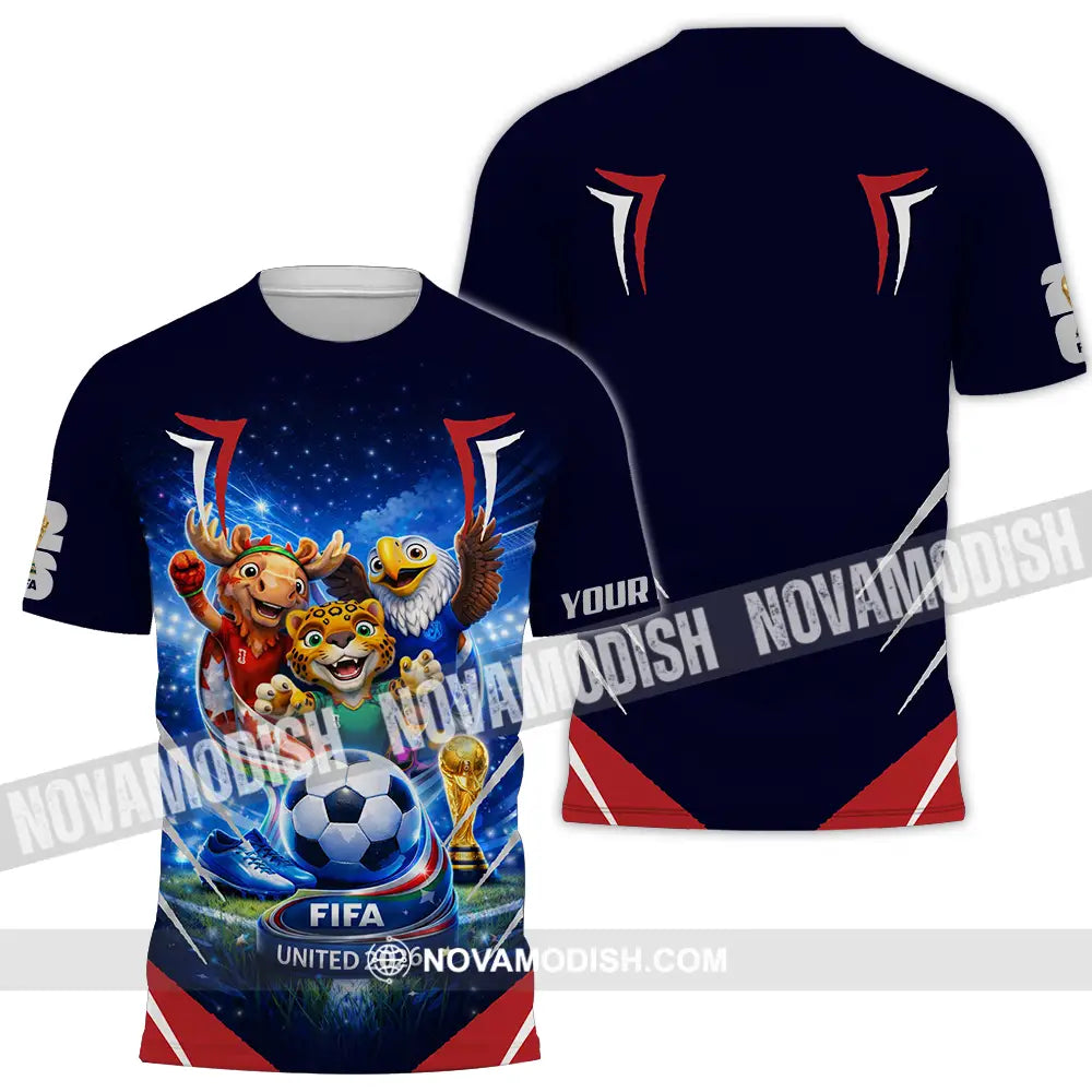 Unisex Shirt - Custom FIFA World Cup 2026 3D Shirt T-Shirt / S T-shirt