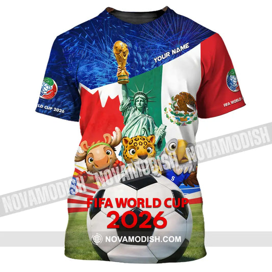 Unisex Shirt - Custom FIFA World Cup 2026 3D Shirt T-Shirt / S T-shirt