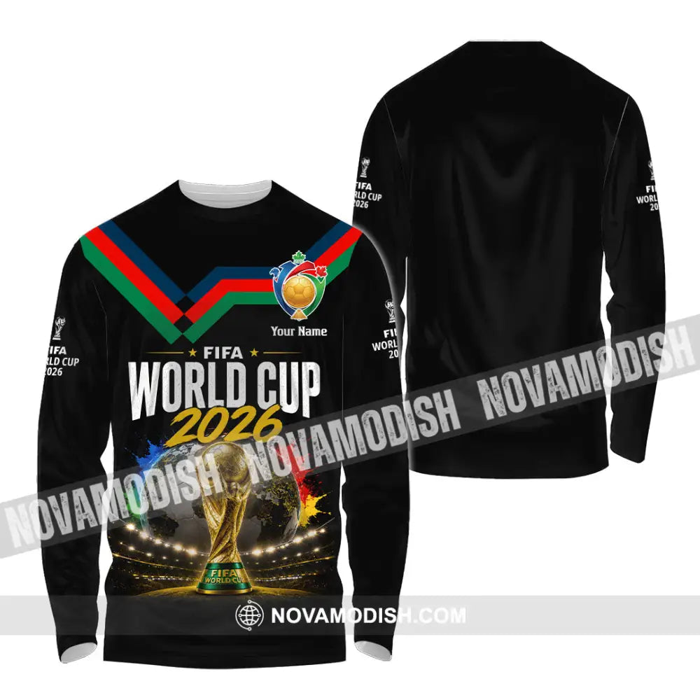 Unisex Shirt - Custom FIFA World Cup 2026 Shirt - Long Sleeve Shirt / S - T-shirt
