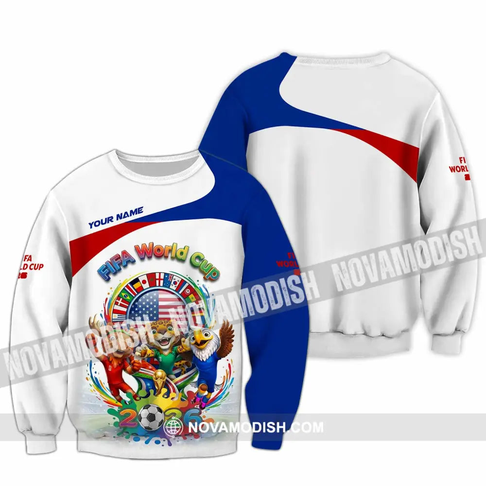 Unisex Shirt - Custom Fifa World Cup 2026 Shirt - Long Sleeve / S - T-shirt