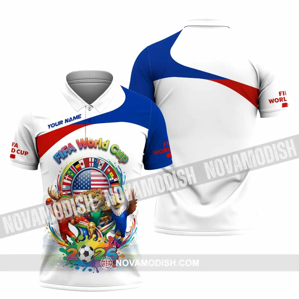 Unisex Shirt - Custom Fifa World Cup 2026 Shirt - Polo Shirt / S - T-shirt