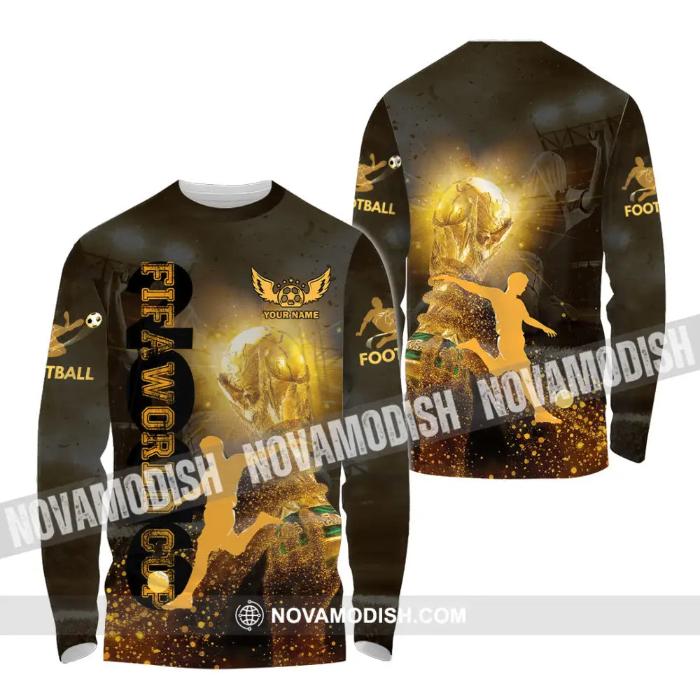 Unisex Shirt - Custom Fifa World Cup 3D Shirt Long Sleeve Shirt / S T-shirt