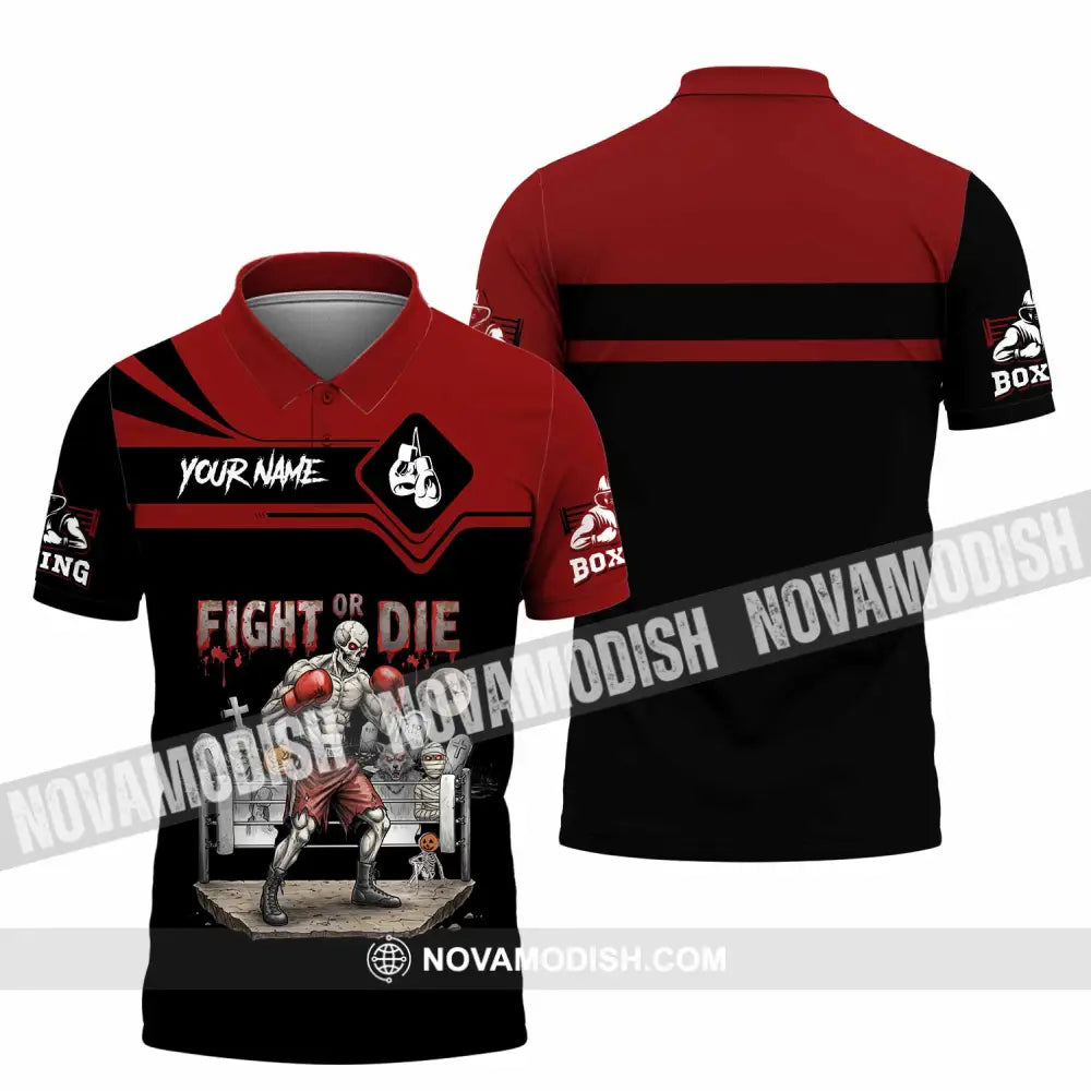 Unisex Shirt - Custom Fight Or Die Shirt Polo Shirt / S T-shirt