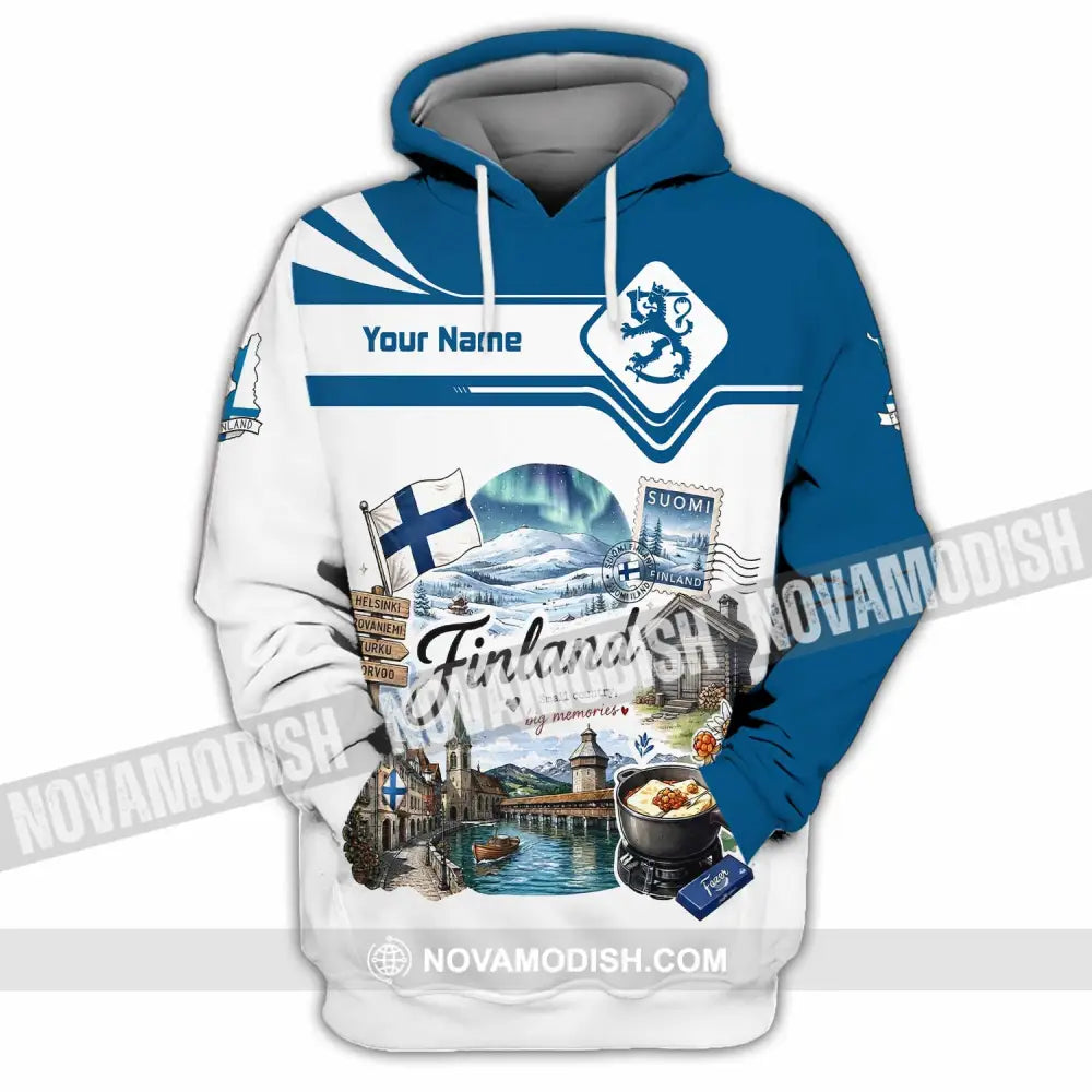 Unisex Shirt - Custom Finland Shirt - Hoodie / S - T-shirt