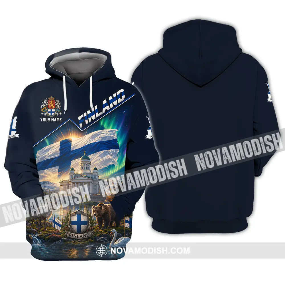Unisex Shirt - Custom Finland Shirt - Hoodie / S - T-shirt