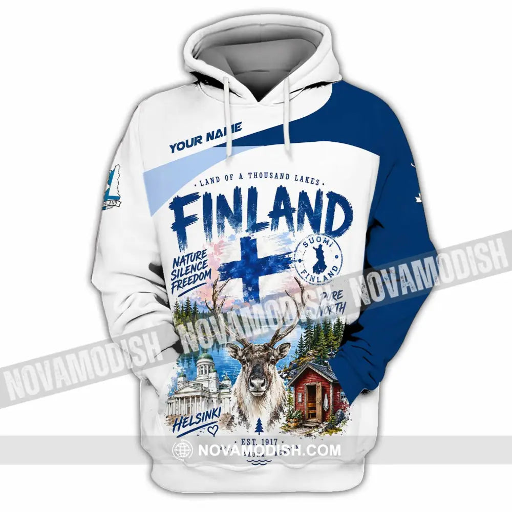 Unisex Shirt - Custom Finland Shirt - Hoodie / S - T-shirt
