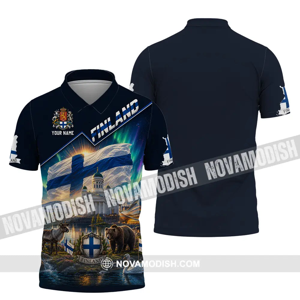 Unisex Shirt - Custom Finland Shirt - Polo Shirt / S - T-shirt