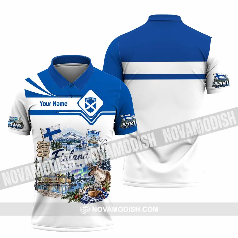 Unisex Shirt - Custom Finland Shirt - Polo Shirt / S - T-shirt