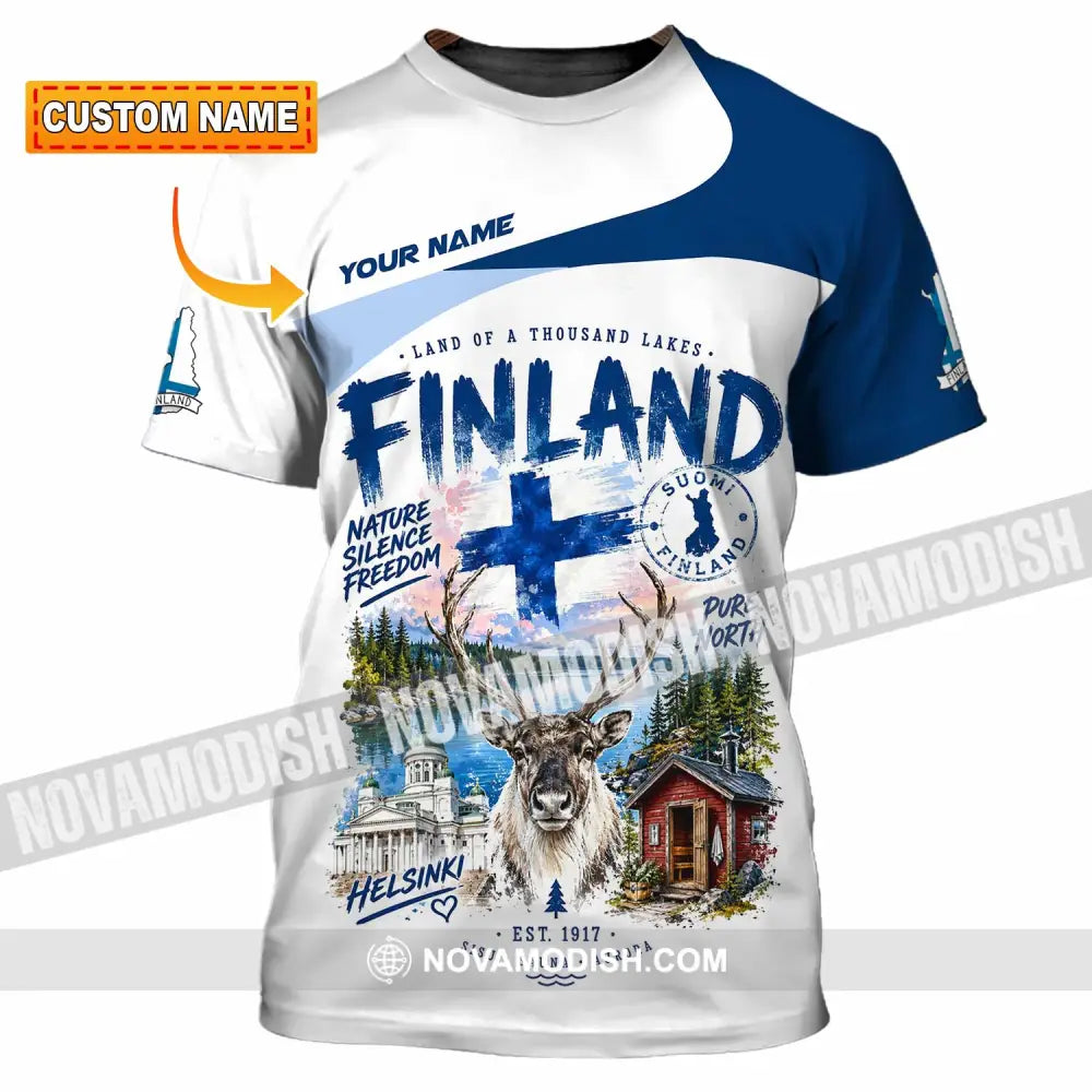 Unisex Shirt - Custom Finland Shirt - T-shirt