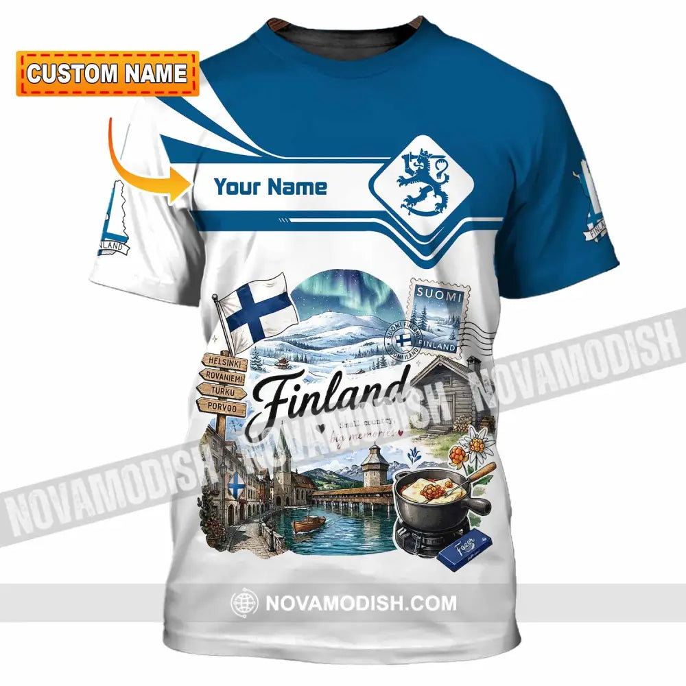Unisex Shirt - Custom Finland Shirt - T-shirt