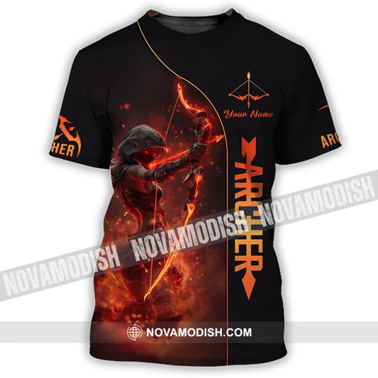 Unisex Shirt - Custom Fire Archery Shirt T-Shirt / S T-shirt