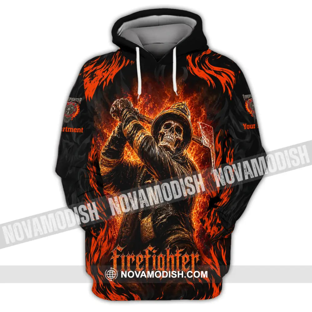 Unisex Shirt - Custom Firefighter Shirt - Hoodie / S - T-shirt