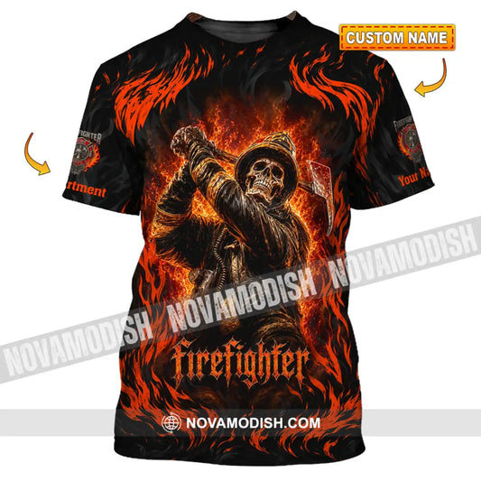 Unisex Shirt - Custom Firefighter Shirt - T-shirt