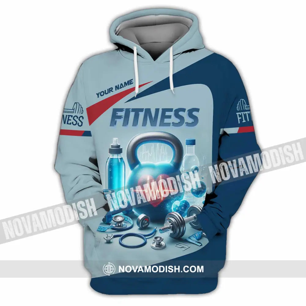 Unisex Shirt - Custom Fitness Shirt Hoodie / S T-shirt