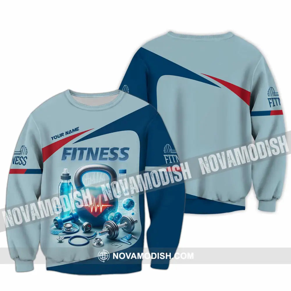 Unisex Shirt - Custom Fitness Shirt Long Sleeve / S T-shirt