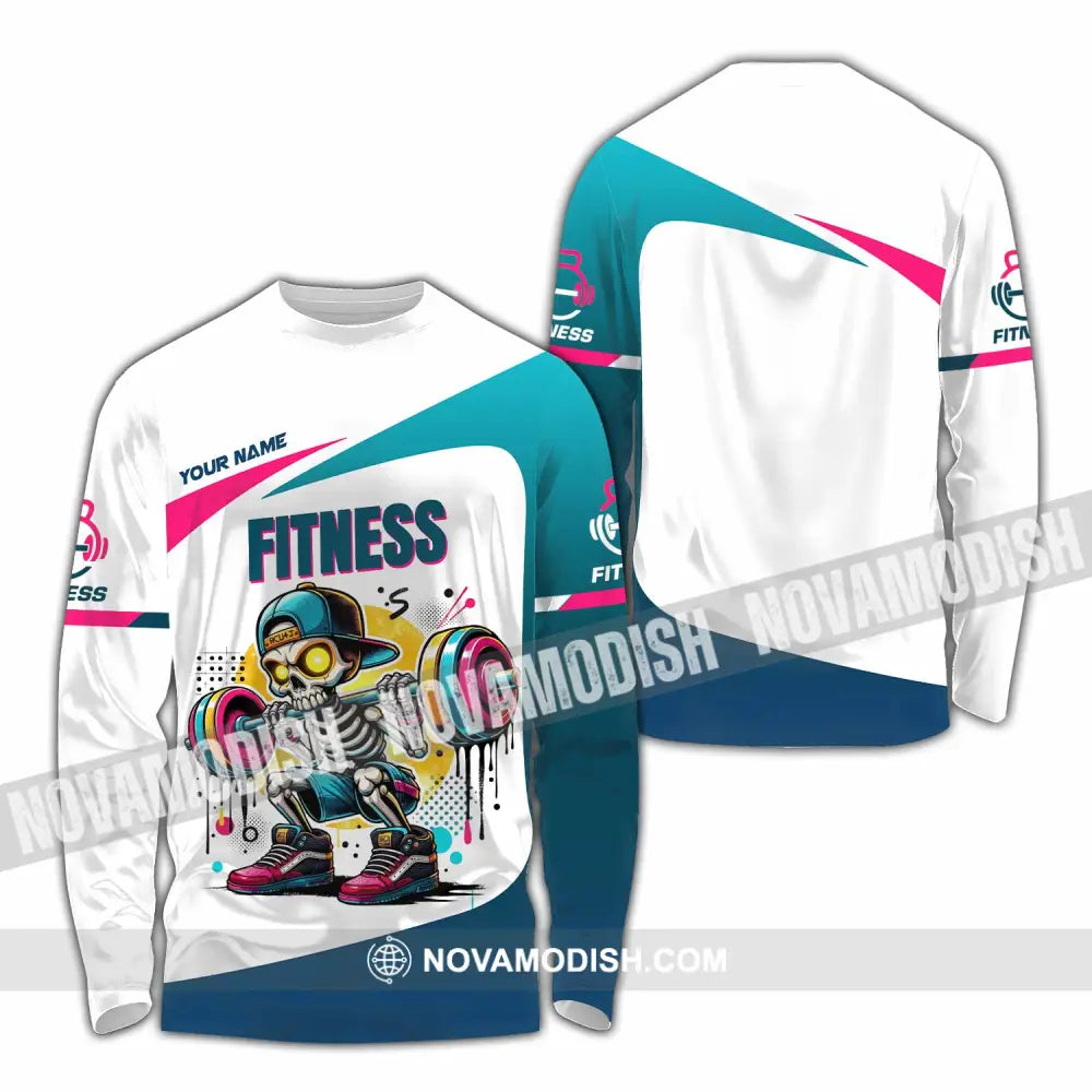 Unisex Shirt - Custom Fitness Lover Shirt Long Sleeve Shirt / S T-shirt