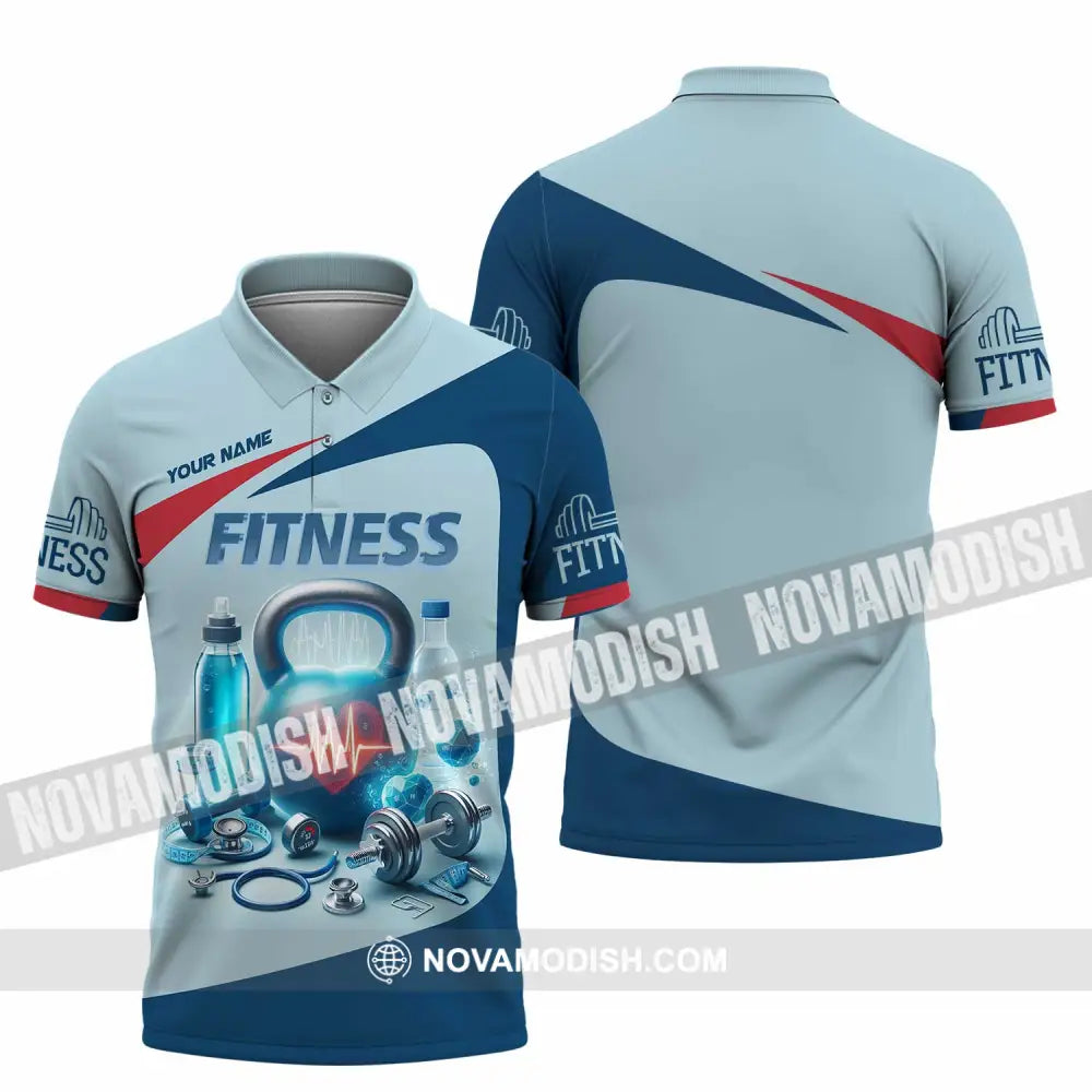 Unisex Shirt - Custom Fitness Shirt Polo Shirt / S T-shirt