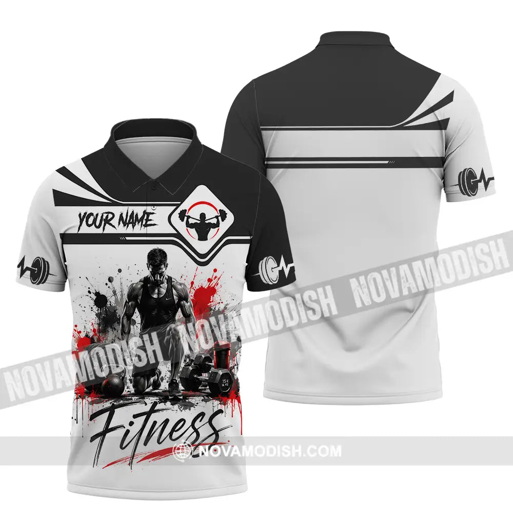 Unisex Shirt - Custom Fitness Shirt - Polo Shirt / S - T-shirt