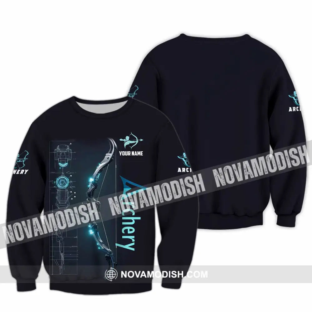 Unisex Shirt - Custom Shirt For Archery Player Long Sleeve / S T-shirt