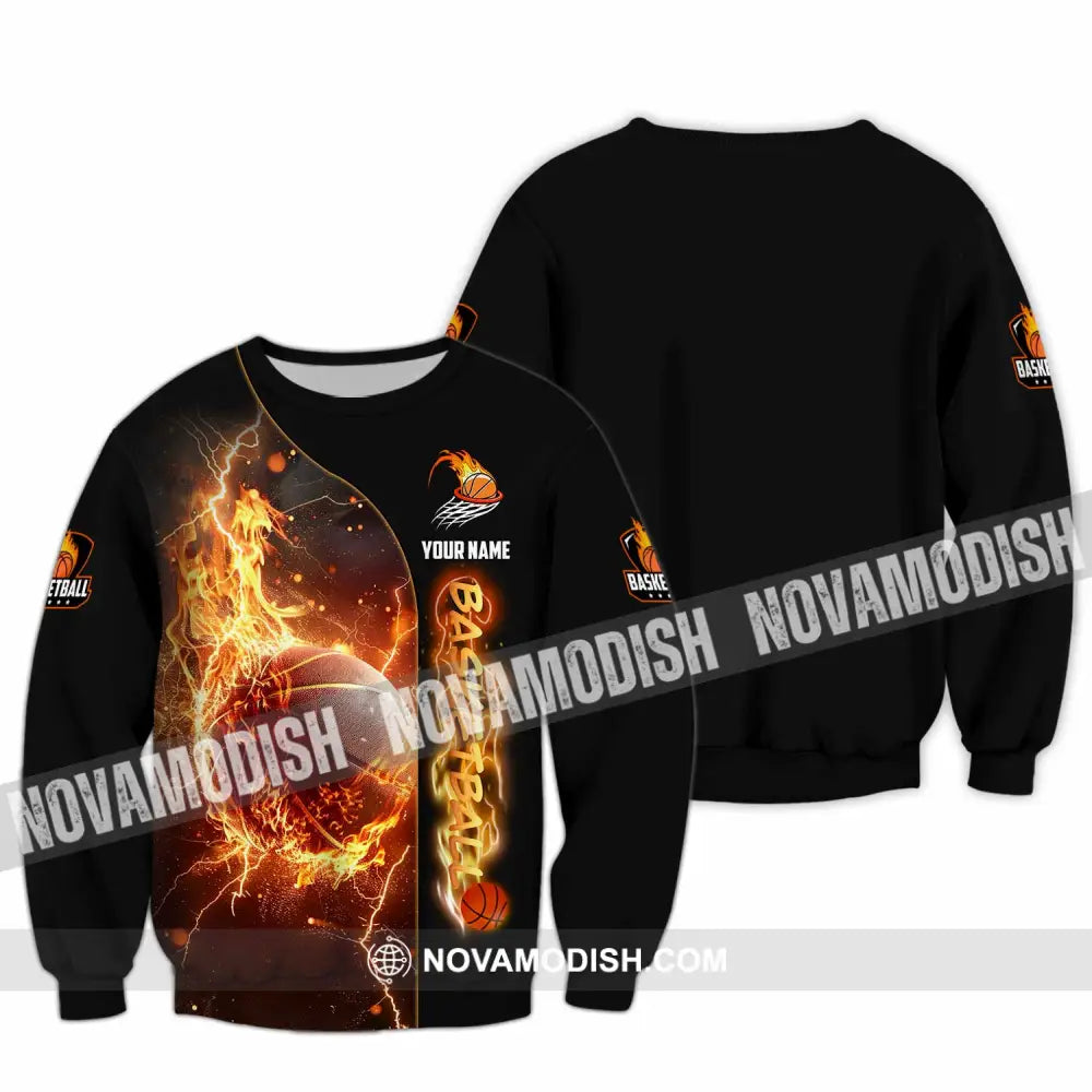 Unisex Shirt - Custom Shirt For Basketball Player Long Sleeve / S T-shirt