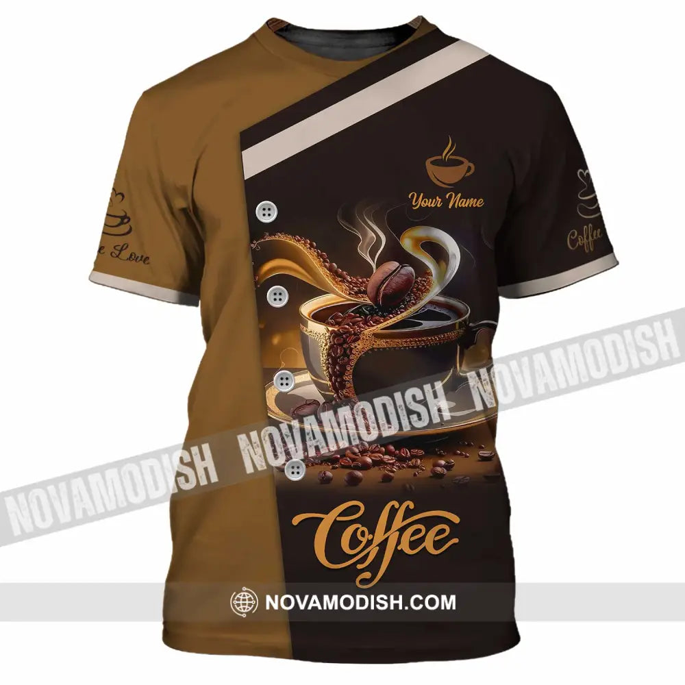 Unisex Shirt - Custom Shirt For Coffee Lover T-Shirt / S T-shirt