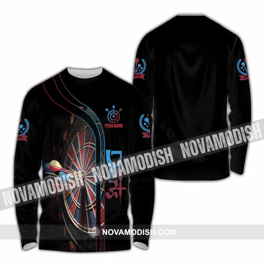 Unisex Shirt - Custom Shirt For Darts Player Long Sleeve Shirt / S T-shirt