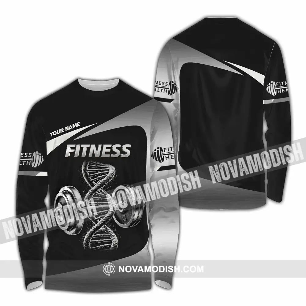Unisex Shirt - Custom Shirt For Fitness Lover Long Sleeve Shirt / S T-shirt