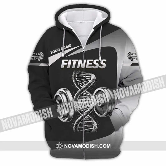 Unisex Shirt - Custom Shirt For Fitness Lover Zipper Hoodie / S T-shirt