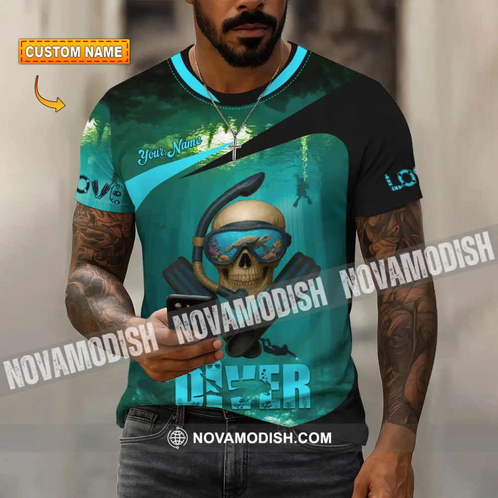 Unisex Shirt - Custom Shirt For Love Diver T-shirt