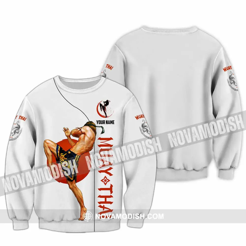 Unisex Shirt - Custom Shirt For Muay Thai Lover Long Sleeve / S T-shirt