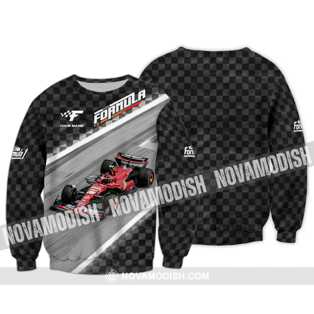 Unisex Shirt - Custom Formula 1 Shirt Long Sleeve / S T-shirt
