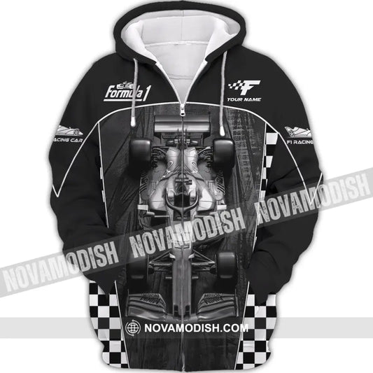 Unisex Shirt - Custom Formula 1 Shirt Zipper Hoodie / S T-shirt