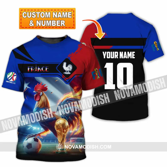 Unisex Shirt - Custom France 3D Shirt T-shirt