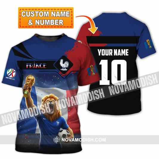 Unisex Shirt - Custom France 3D Shirt T-shirt