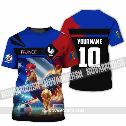 Unisex Shirt - Custom France 3D Shirt T-Shirt / S T-shirt
