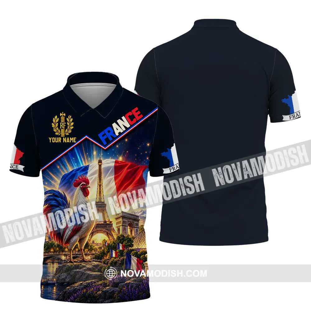 Unisex Shirt - Custom France Shirt - Polo Shirt / S - T-shirt