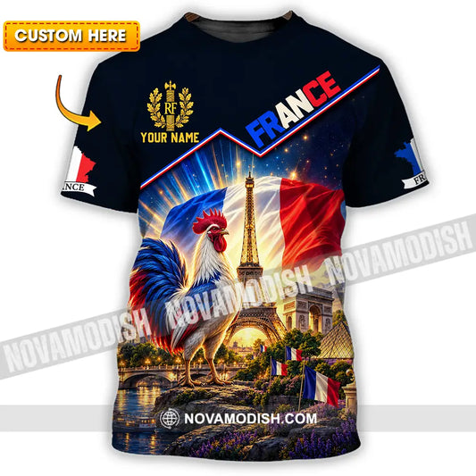 Unisex Shirt - Custom France Shirt - T-shirt