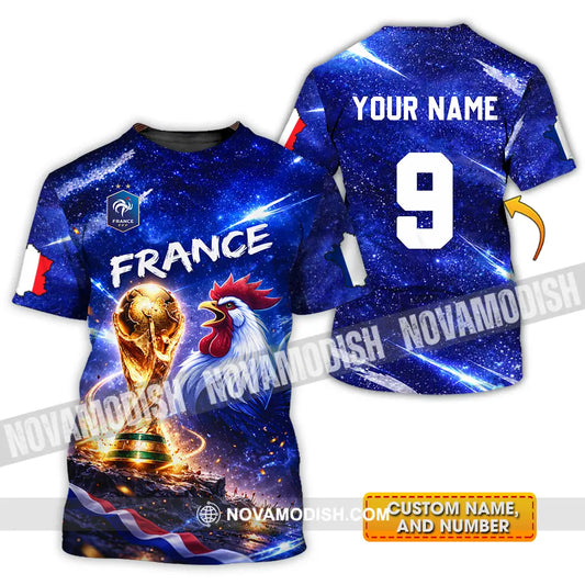 Unisex Shirt - Custom France World Cup 2026 3D Shirt T-shirt
