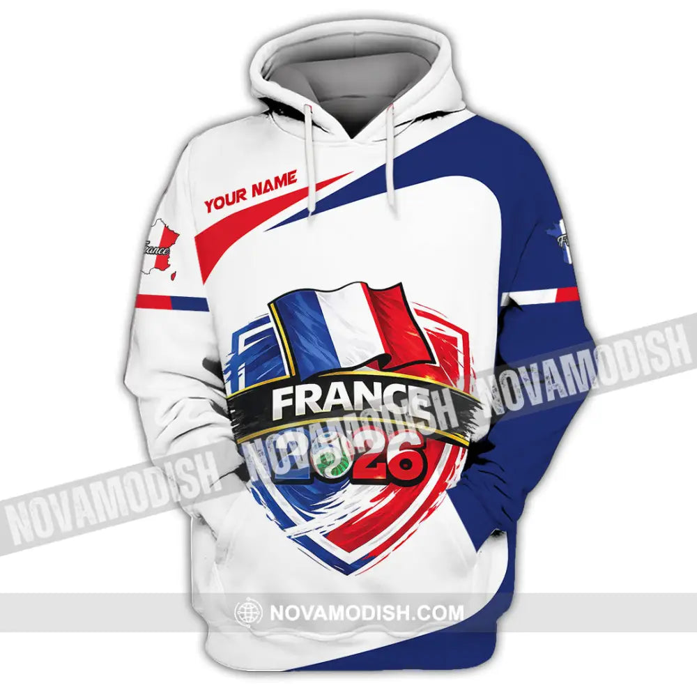 Unisex Shirt - Custom France World Cup 2026 Shirt - Hoodie / S - T-shirt