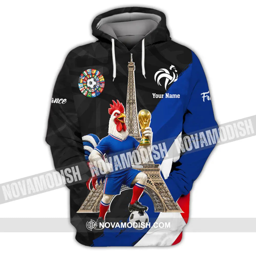 Unisex Shirt - Custom France World Cup 2026 Shirt - Hoodie / S - T-shirt
