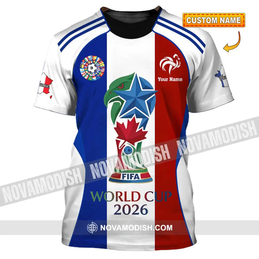 Unisex Shirt - Custom France World Cup 2026 Shirt - T-shirt