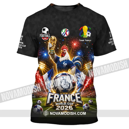 Unisex Shirt - Custom France World Cup 2026 Shirt - T-Shirt / S - T-shirt