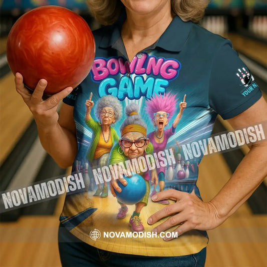 Unisex Shirt - Custom Funny Bowling Game Shirt T-shirt