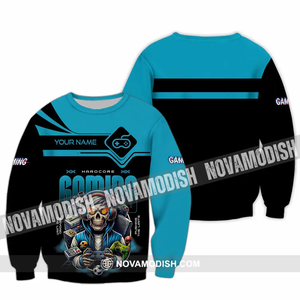 Unisex Shirt - Custom Gaming Lover Shirt Long Sleeve / S T-shirt