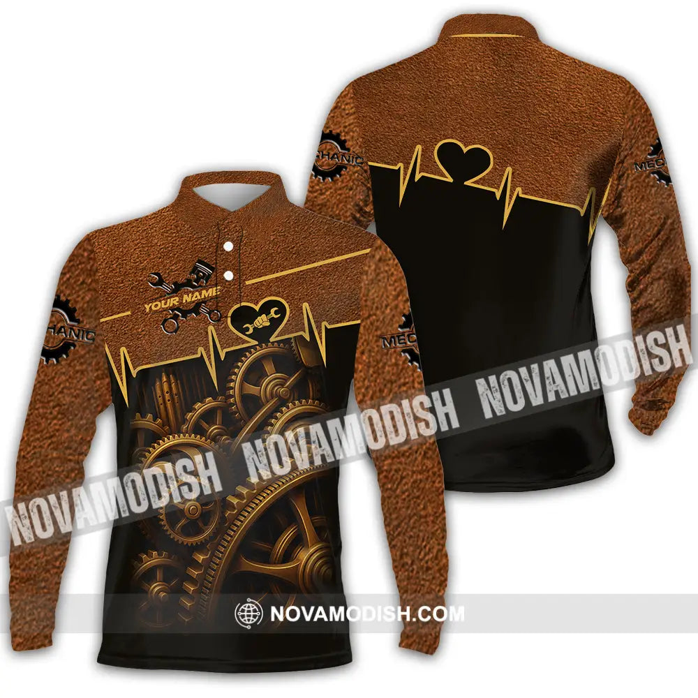 Unisex Shirt - Custom Gear Shirt Long Sleeve Polo / S T-shirt