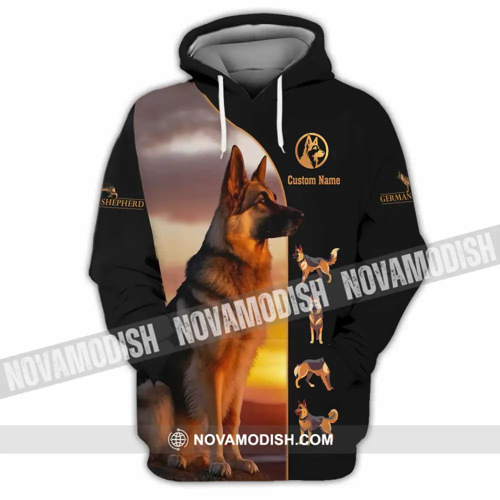 Unisex Shirt - Custom German Shepherd Shirt Hoodie / S T-shirt