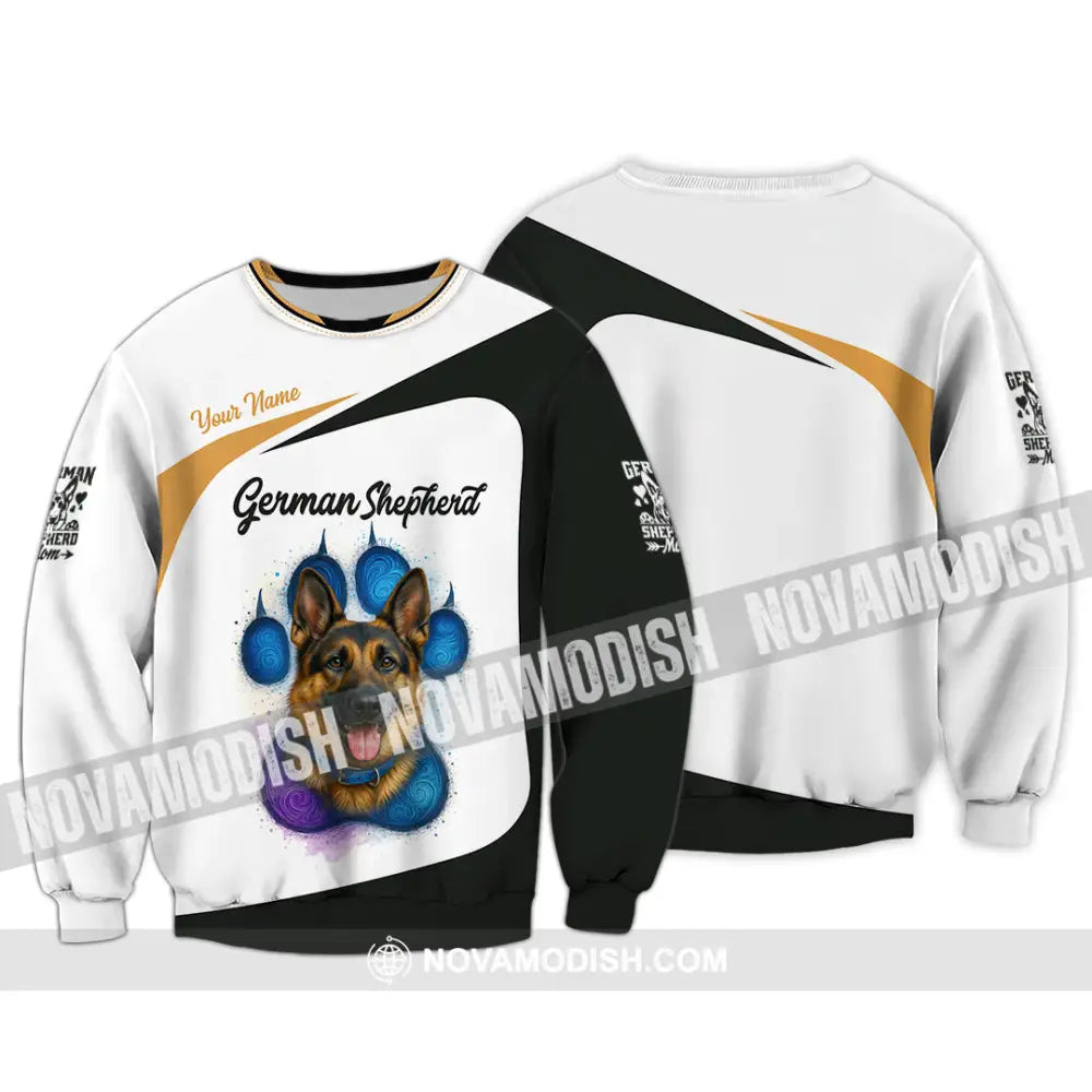 Unisex Shirt - Custom German Shepherd Shirt Long Sleeve / S T-shirt