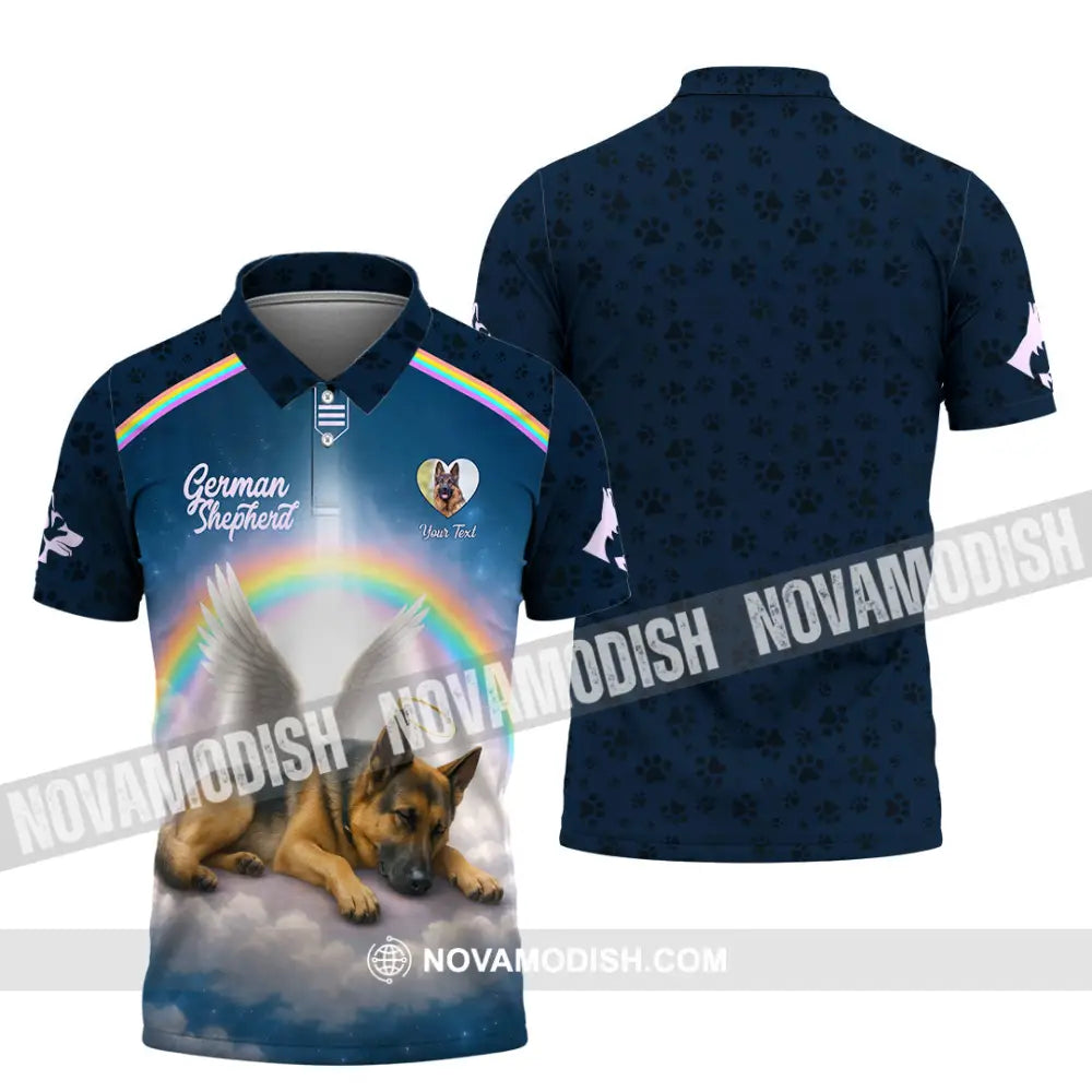Unisex Shirt - Custom German Shepherd Shirt Polo Shirt / S T-shirt